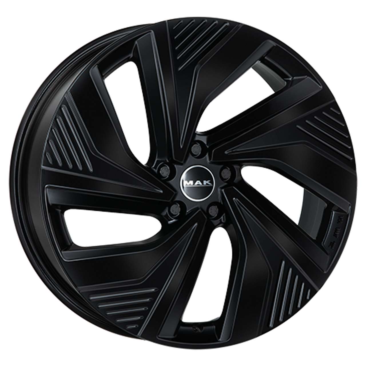 Bild von MAK ELECTRA CERCHI IN LEGA GLOSS BLACK 8x19 5X114,3 ET 40