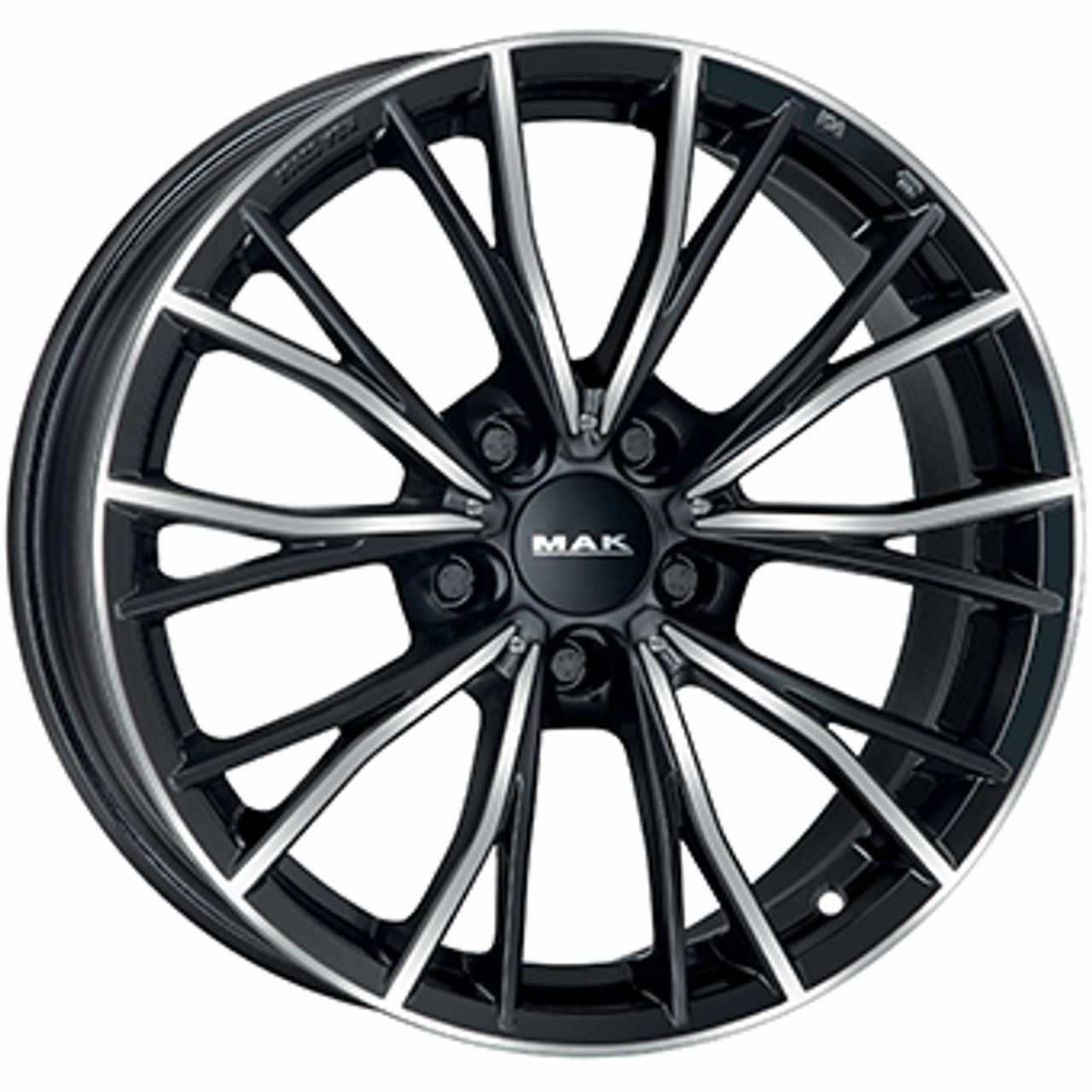 Bild von ALUFELGE MAK MARK 8.5 19 5 112 40 BLACK MIRROR