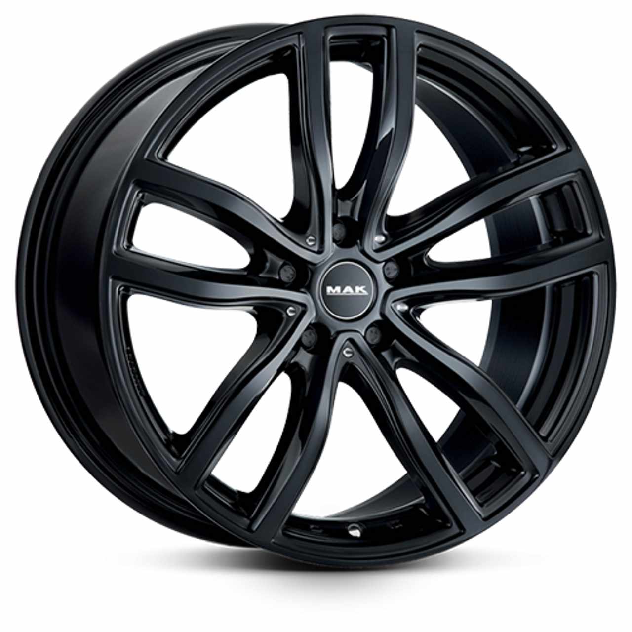 Bild von MAK FAHR gloss black 7.0Jx16 5x112 ET41