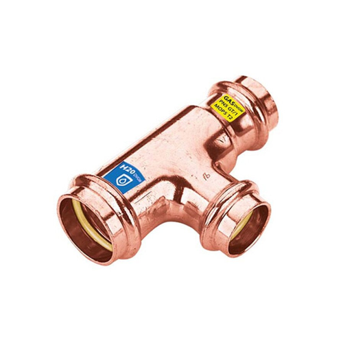 Bild von Kombi Pressfitting T-Stück Reduziert 35x28x35mm
