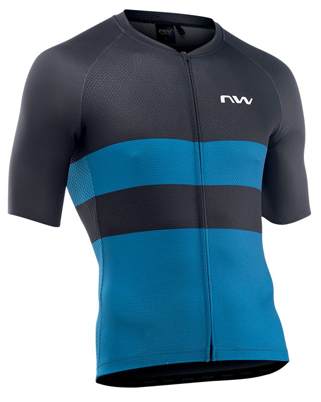 Bild von Northwave Blade Air Fahrrad Trikot kurz schwarz/blau 2022 3XL (56)