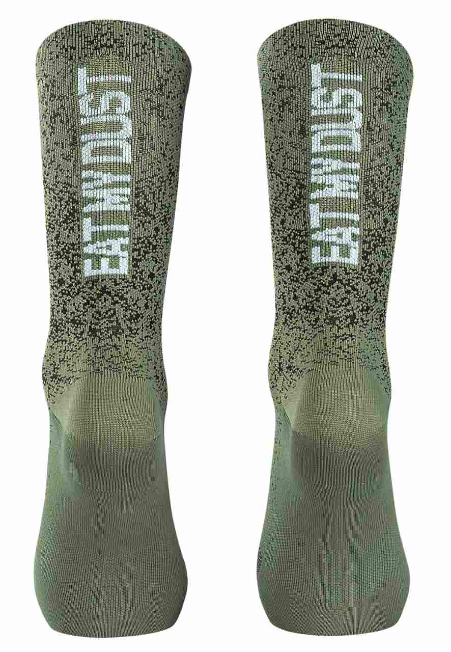 Bild von Northwave Eat my Dust Fahrrad Socken grün 2025 XS (34-36)