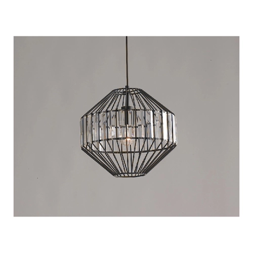 Bild von Pendelleuchte Opium in Schwarz E27 IP20 330mm