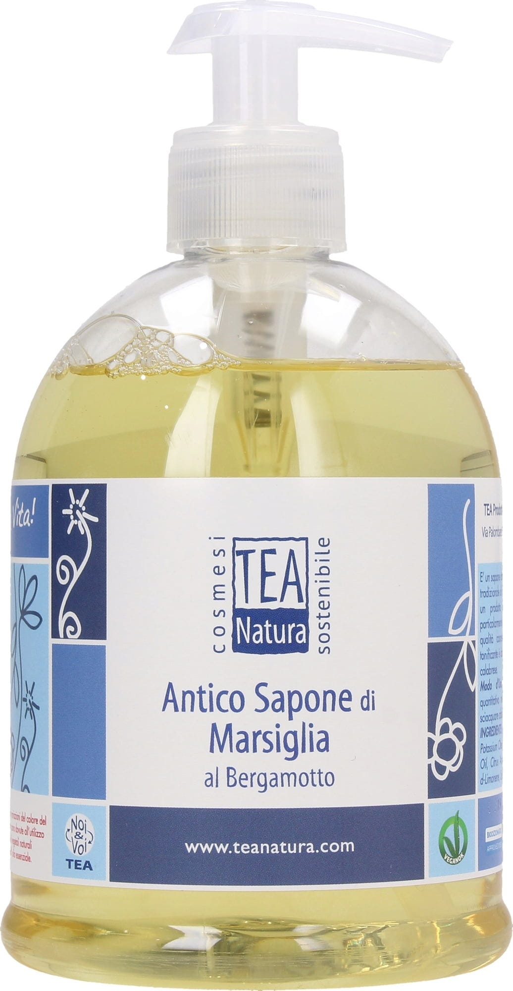 Bild von TEA Natura Marseille-Flüssigseife mit Bergamotte - 500 ml