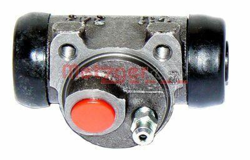 Bild von METZGER 101-343 Bremszylinder Radbremszylinder 19 Hinterachse links CIFAM mit integriertem Regler Stahlguss PEUGEOT: 205 II Hatchback