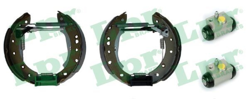 Bild von LPR EASY KIT OEK613 Bremsensatz, Trommelbremse PEUGEOT: 206 Schrägheck, 206+ Schrägheck, 206 SW
