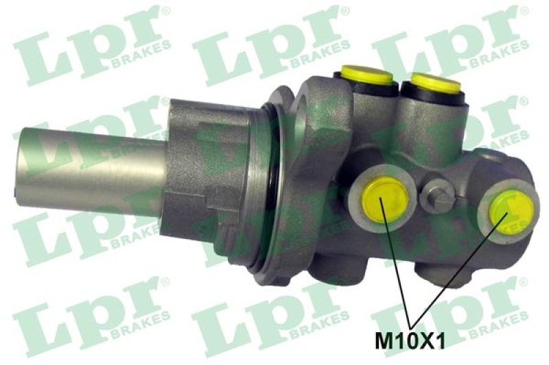 Bild von LPR 1718 Hauptbremszylinder 23,81 Aluminium 10 X 1 (2) FIAT: Doblo I Kombi