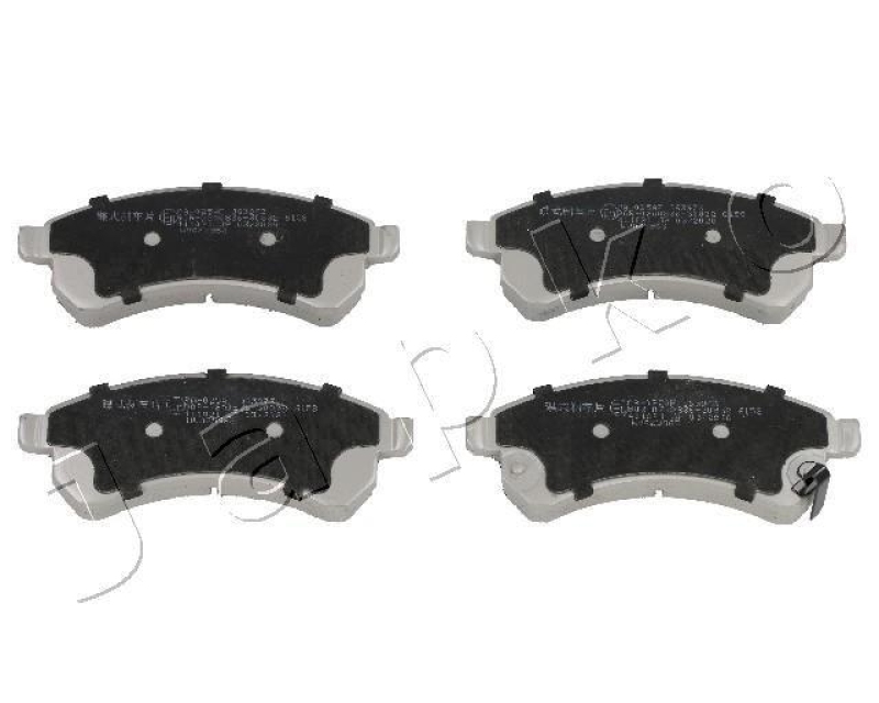 Bild von JAPKO 50025 Bremsbelagsatz Bremsbeläge, Bremsklötze, Bremssteine Vorderachse