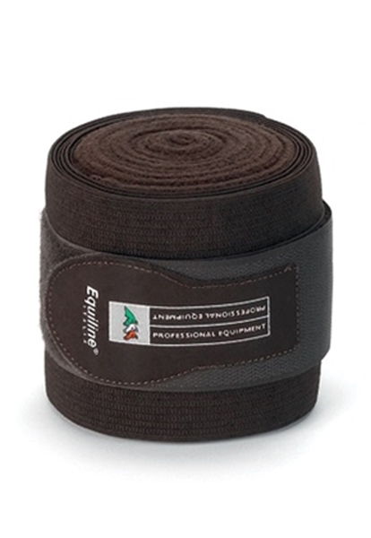 Bild von Equiline Bandagen Elastik+Fleece Farbe: Gray