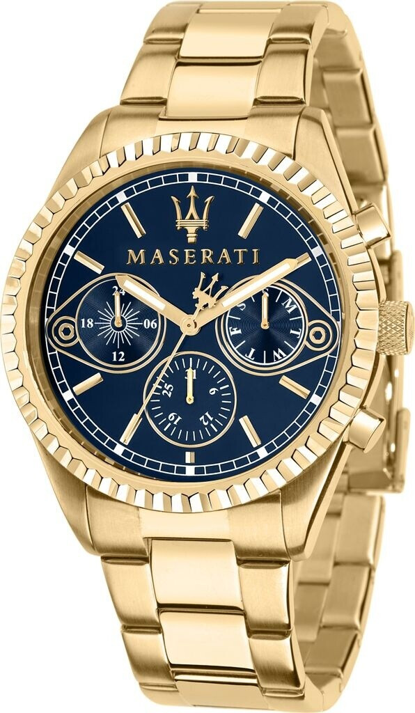 Bild von Maserati, Armbanduhr, Competizione, Gold, (Gangreserveanzeige, 43 mm)