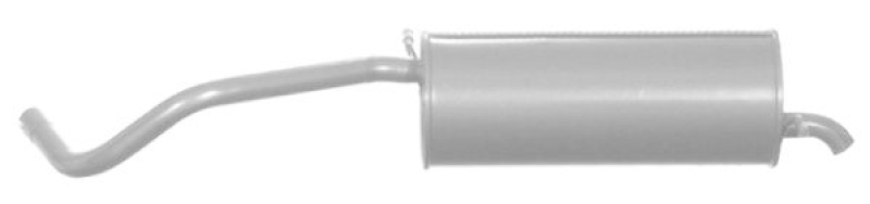 Bild von IMASAF 71.80.07 Endschalldämpfer Endtopf, Auspuff Endtopf, Nachschalldämpfer hinten VOLKSWAGEN: Polo IV Hatchback, SKODA: Fabia I Hatchback