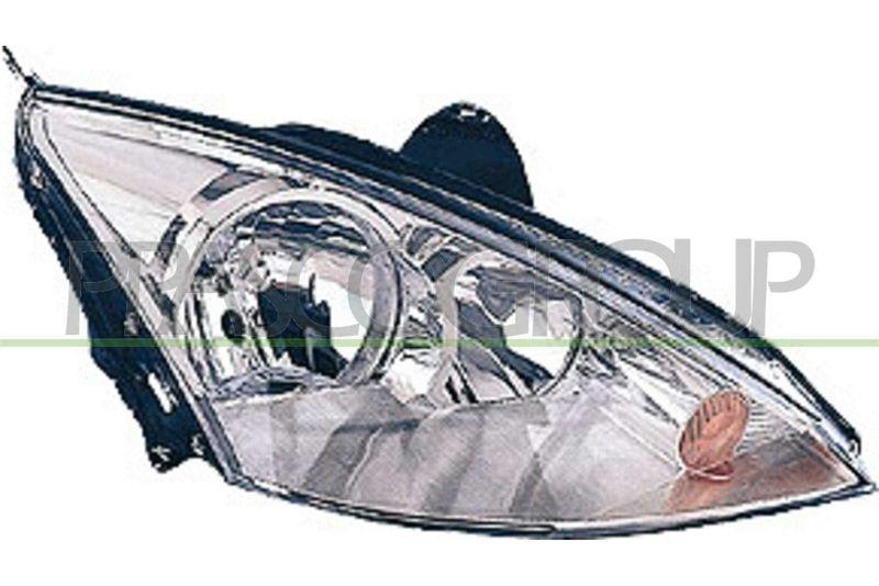 Bild von PRASCO FD4224903 Scheinwerfer rechts H1, H7/H1/H7, H7 gelb für Rechtsverkehr FORD: Focus Mk1 Schrägheck, Focus Mk1 Kombi, Focus Mk1 Limousine