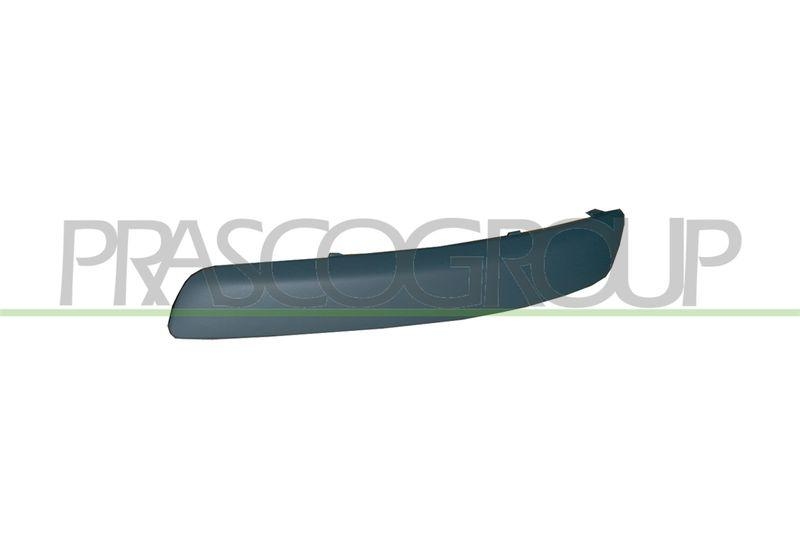Bild von PRASCO Zier-/Schutzleiste, Stoßfänger Premium vorne links schwarz für VW 1K08076559B9 1K0807655 1K0807717K9B9 VG0361244