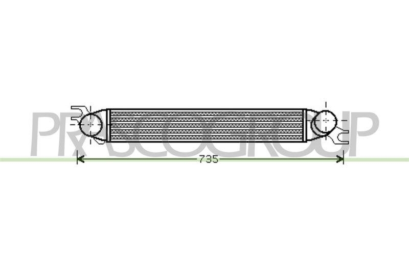 Bild von PRASCO Ladeluftkühler PrascoSelection MN308N001