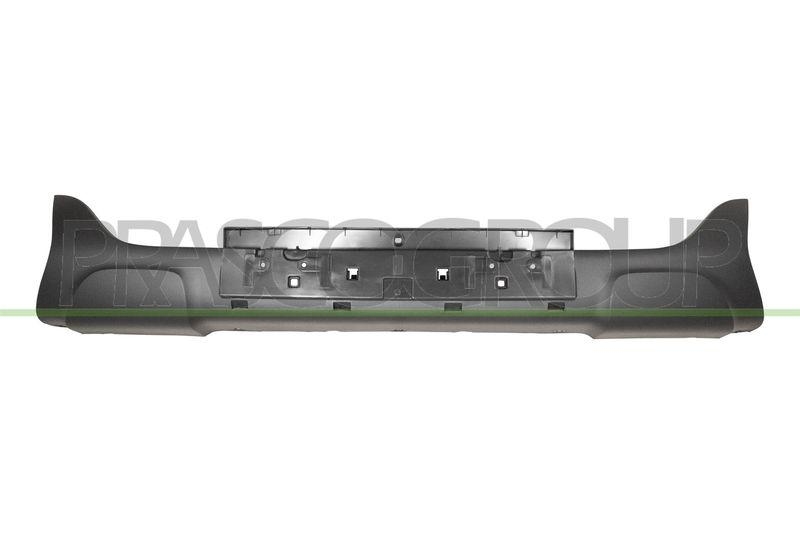 Bild von PRASCO Zier-/Schutzleiste, Stoßfänger vorne schwarz für RENAULT 620268919R RN7501245