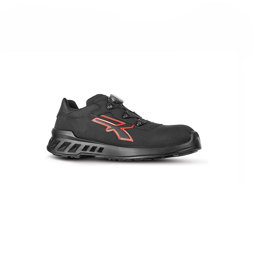 Bild von Sicherheitshalbschuh Caesar S3 SRC CI ESD BOA-Verschluss, schwarz/rot, Größe 48