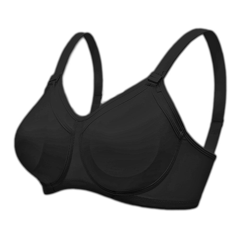 Bild von MYSANITY Still BH aus Baumwolle, vorgerformte D-Cup, Schwarz