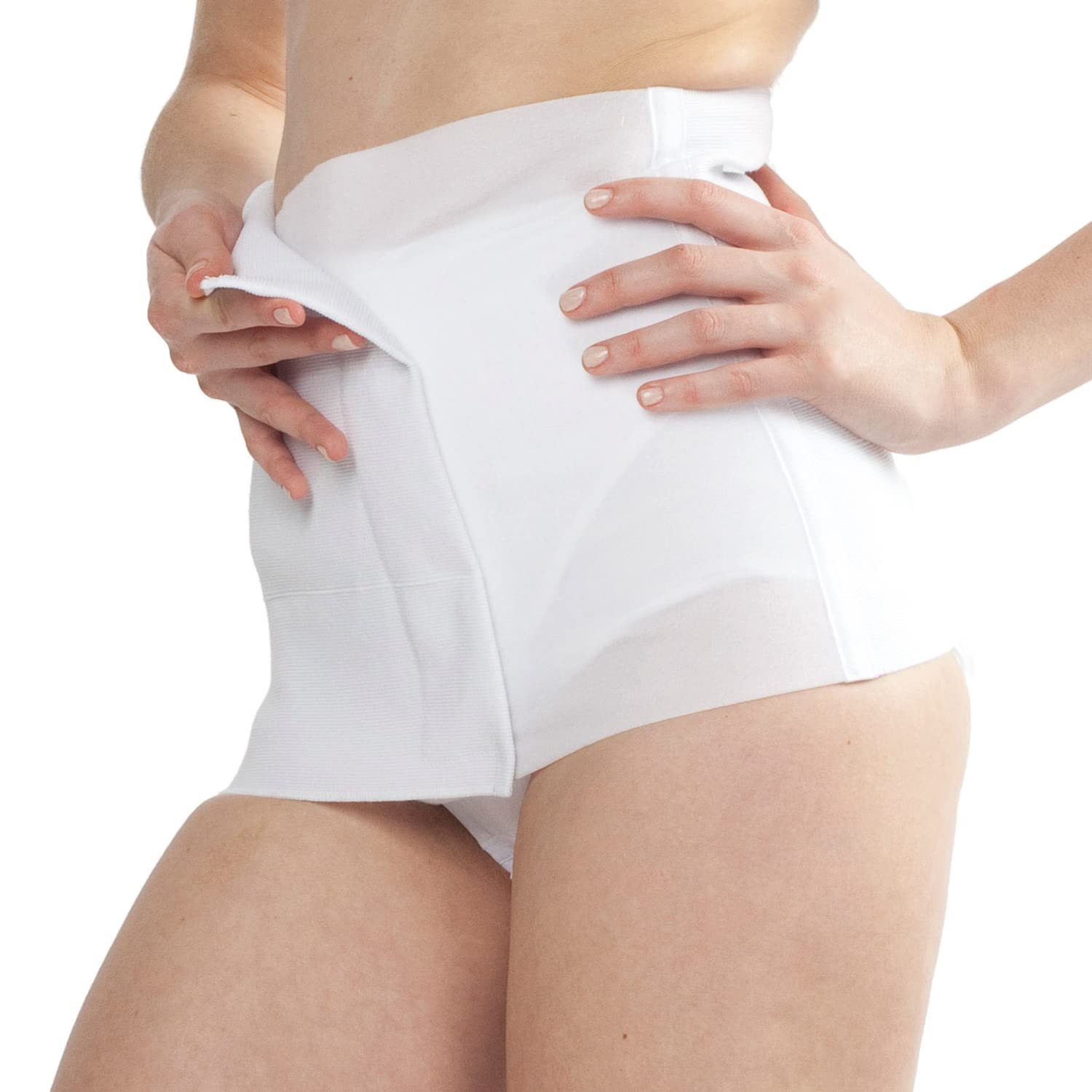 Bild von MYSANITY Bambus postpartum verband, Weiß, XL Damen