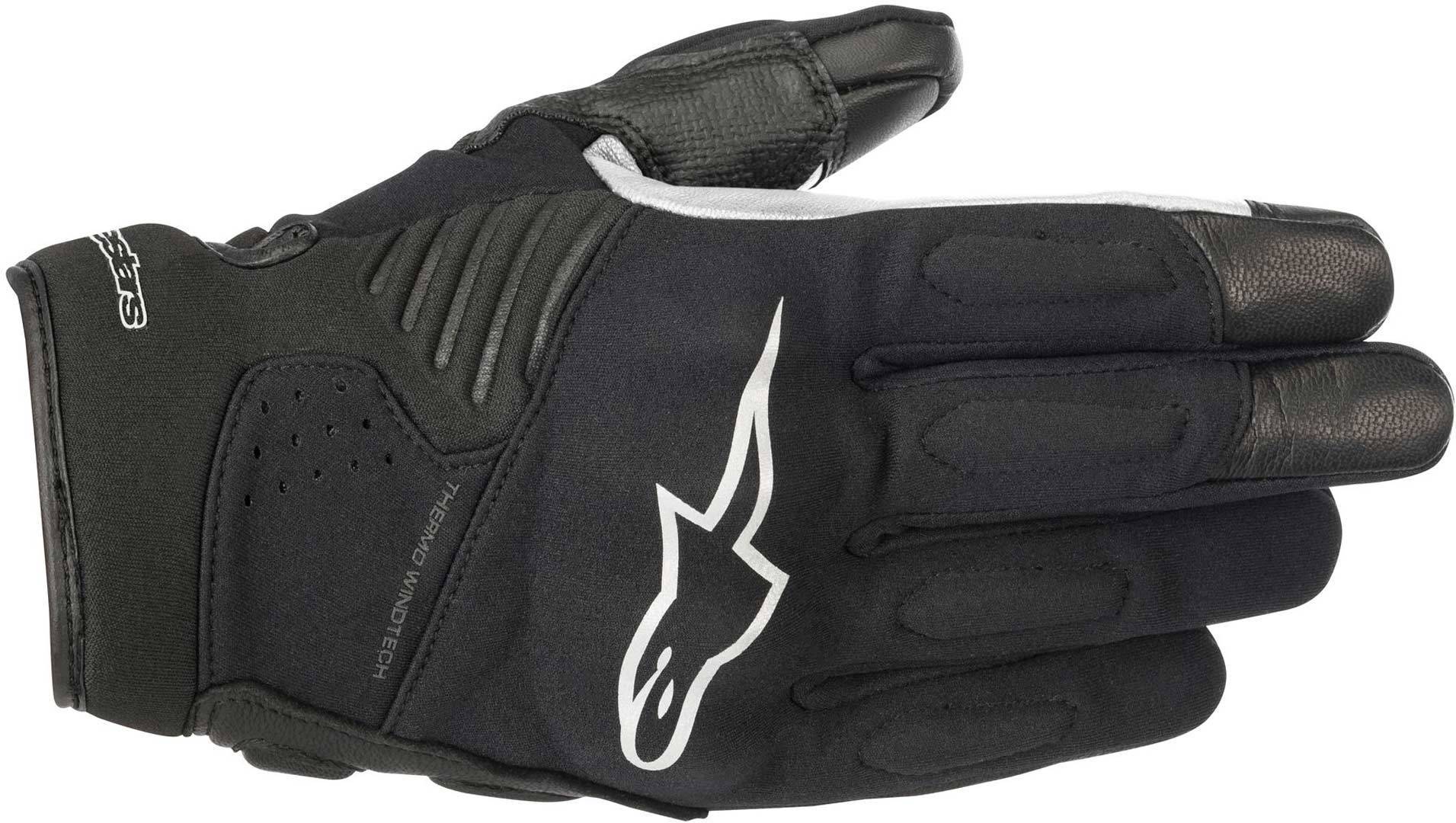 Bild von Alpinestars Faster Motorrad Handschuhe, schwarz-weiss, Größe M für Männer