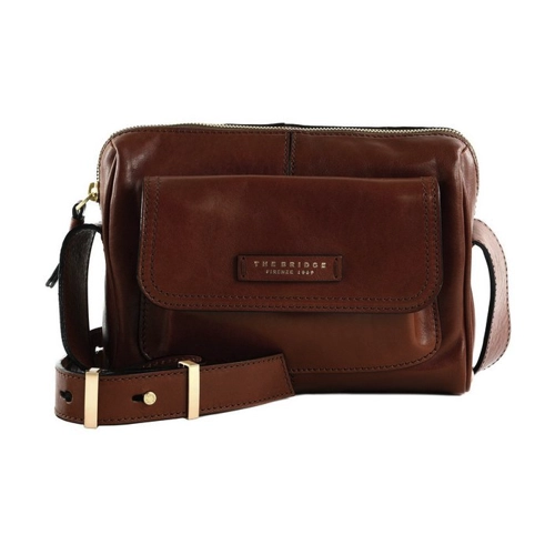 Bild von The Bridge Flora Camera Case Marrone 14 / Oro