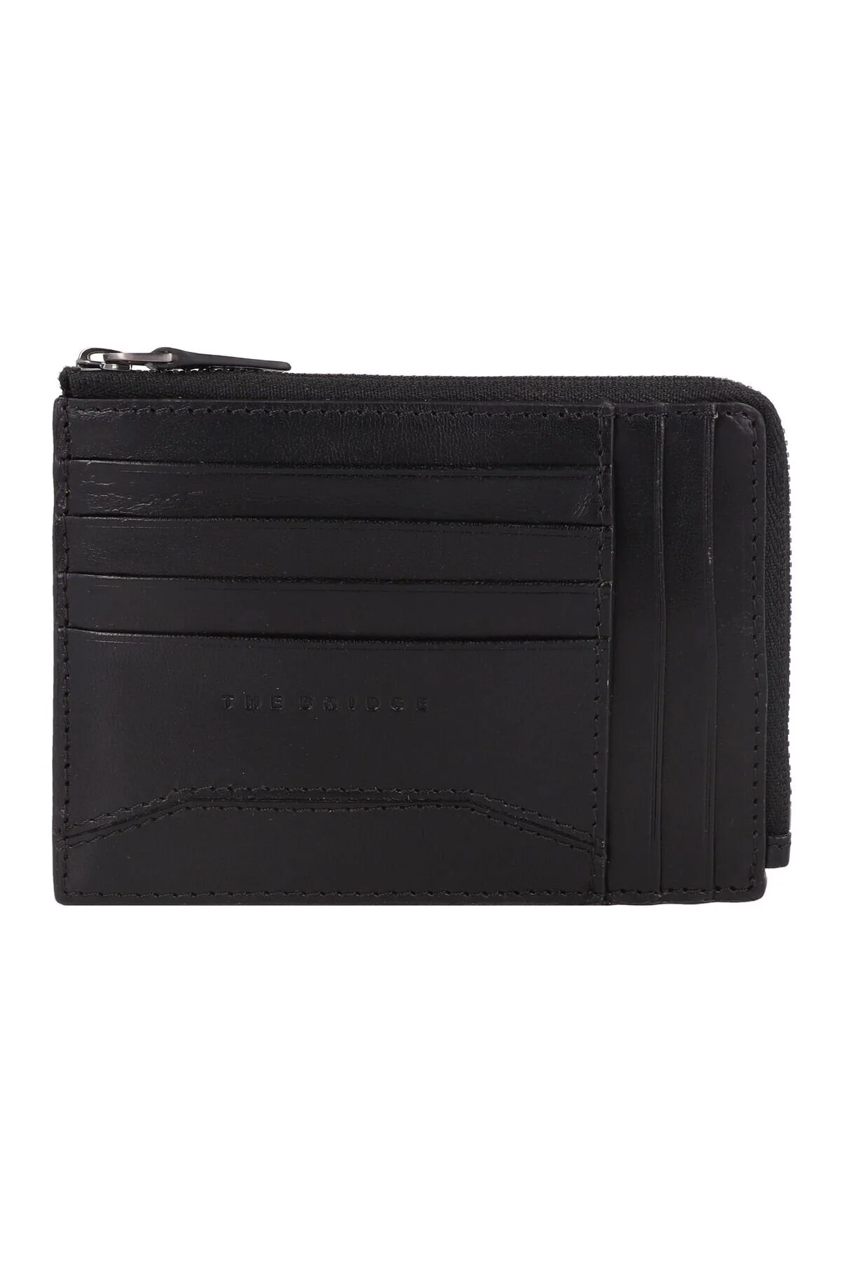Bild von THE BRIDGE Kartenetui Credit Card Case, aus echtem Rindsleder mit RFID-Blocker Schutz
