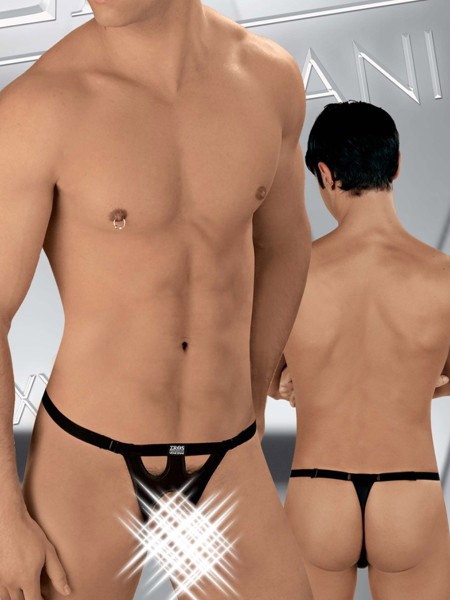 Bild von Eros Veneziani Nilo: Funktionsstring, schwarz (S/M)
