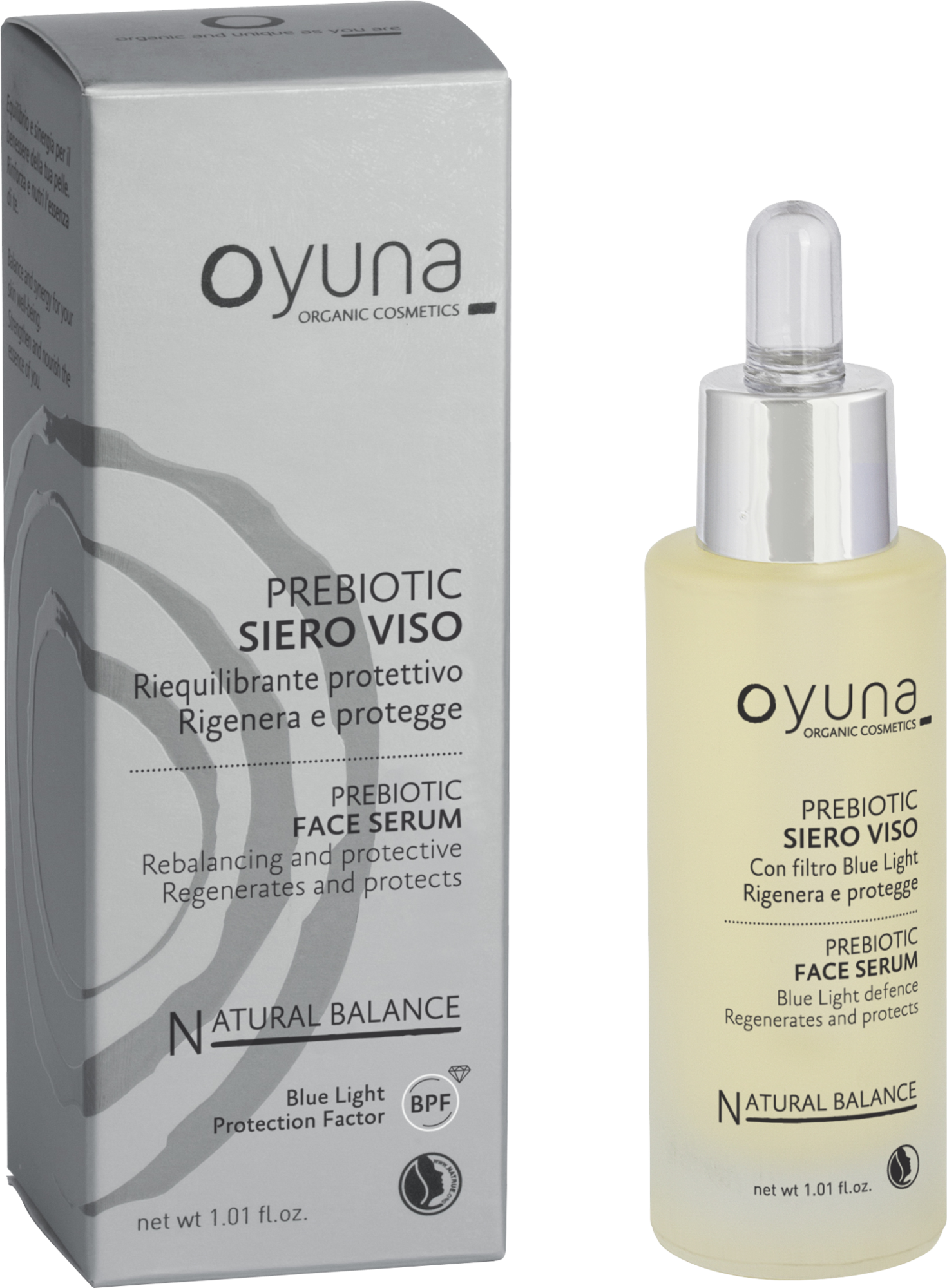 Bild von Oyuna Natural Balance Präbiotisches Gesichtsserum - 30 ml