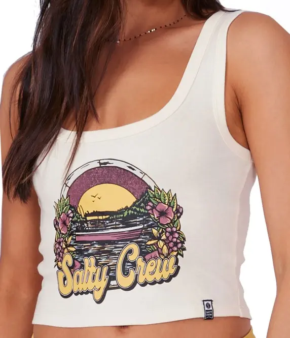 Bild von SALTY CREW ON VACATION Tanktop 2024 bone - S
