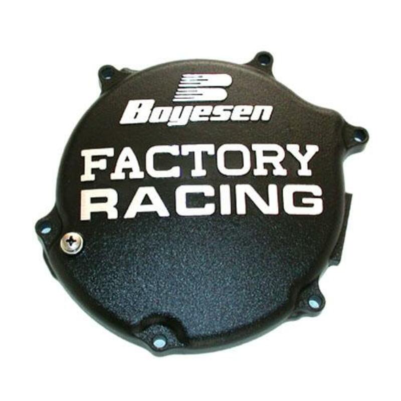 Bild von Boyesen Kupplungsgehäuseabdeckung Factory Racing Black Kawasaki KX125, schwarz