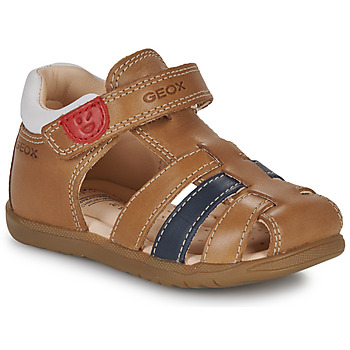 Bild von Geox Sandalette Braun Flacher Absatz für Herren - 26