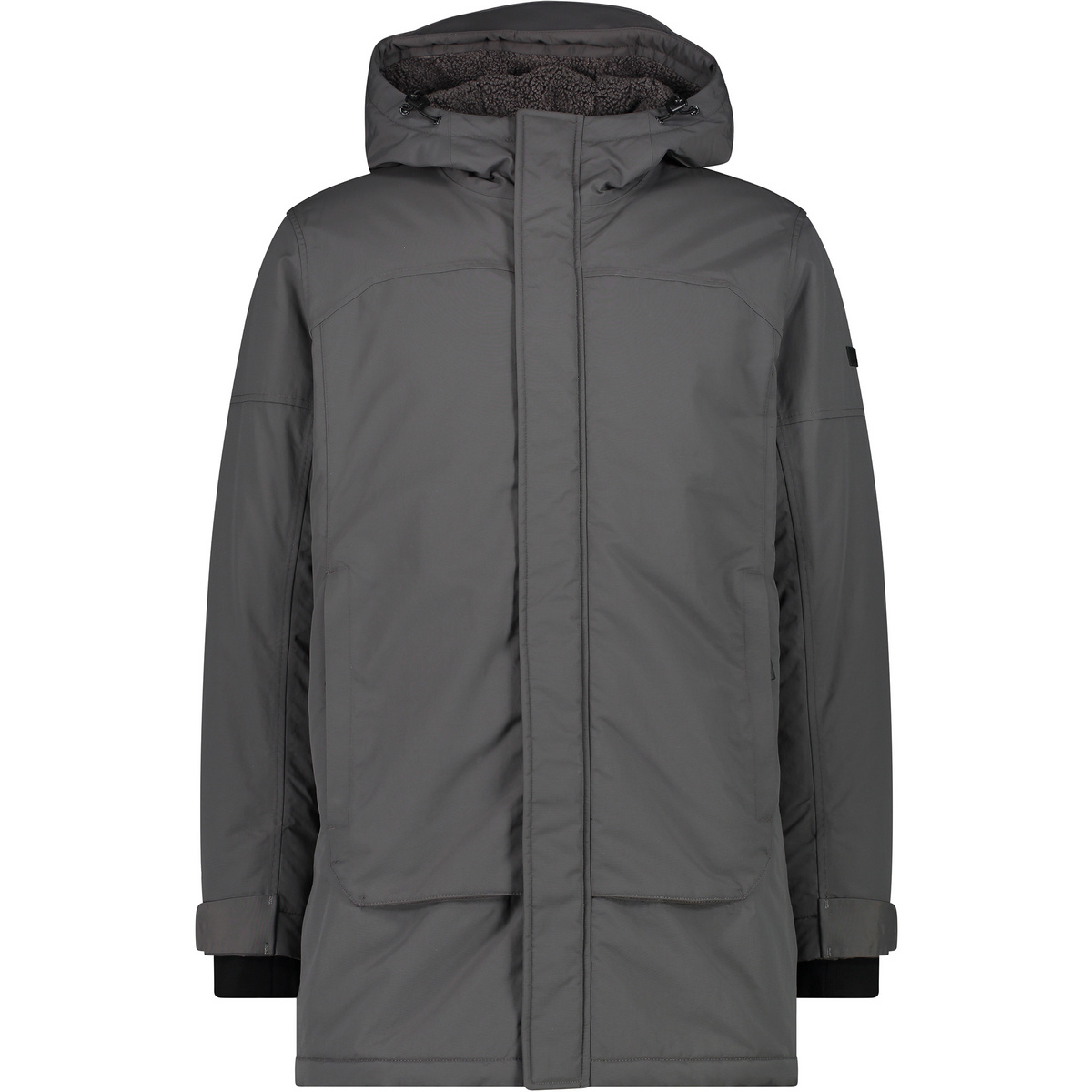 Bild von Man  Parka Fix Hood 52 grau - Farbe dust