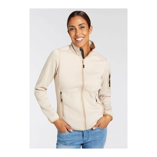 Bild von CMP Damen Strick Fleece Jacke - B.Co Gesso-Sesam