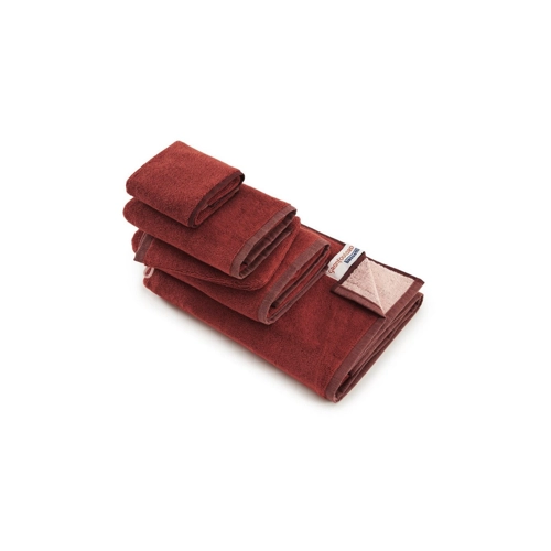 Bild von Bassetti New Shades Waschhandschuh in Terrakotta – Hochwertige Frottierware für jeden Tag