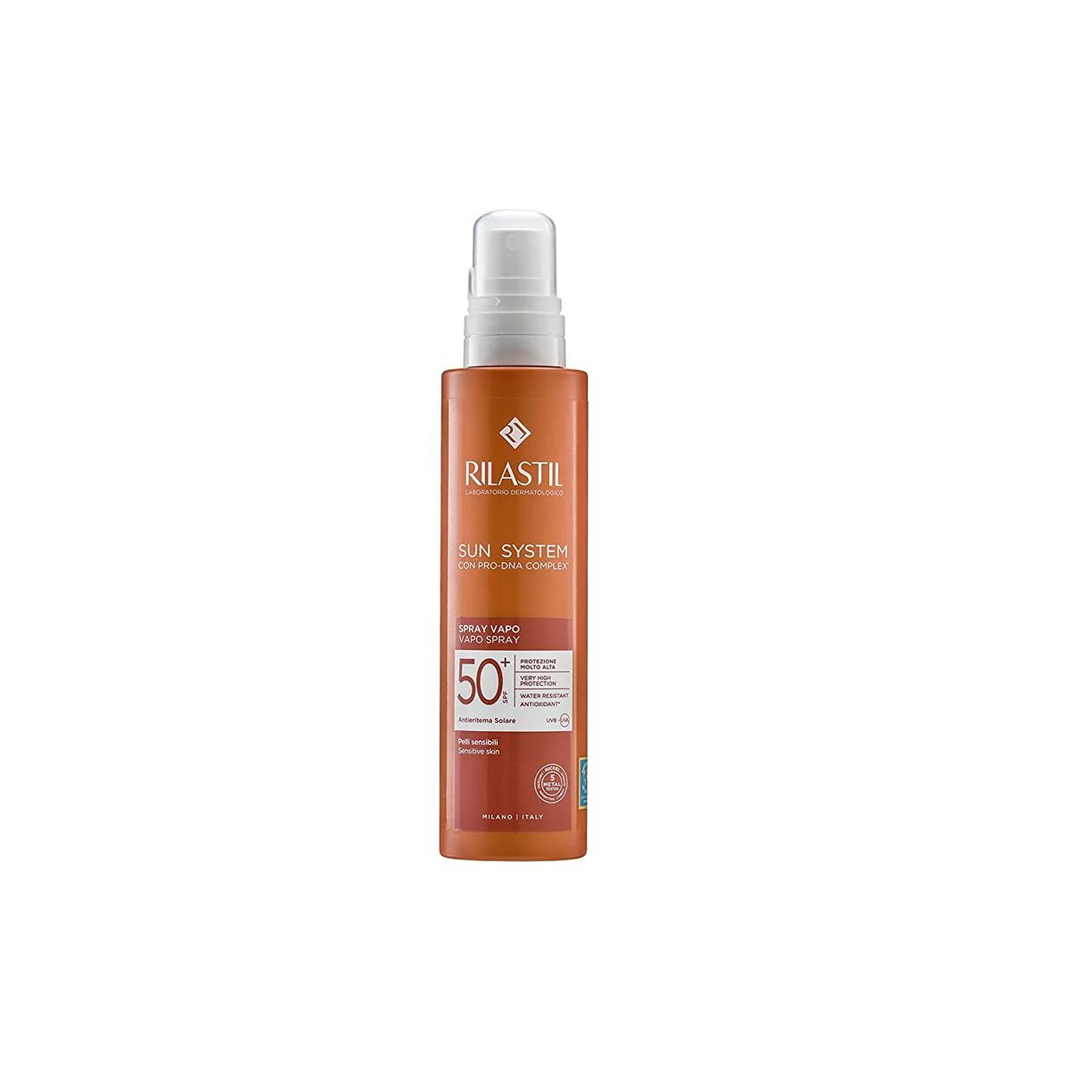 Bild von Rilastil, Sonnencreme, Sun System Spray Spf50+ 200ml (Sonnenspray, SPF 50, 200 ml)