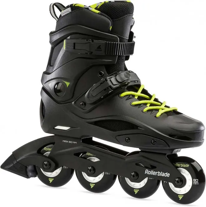 Bild von ROLLERBLADE RB CRUISER Inline Skate 2023 black/neon yellow - 44,5