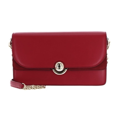 Bild von Furla Sfera Crossbody S Umhängetasche aus echtem Leder - Rosso Veneziano