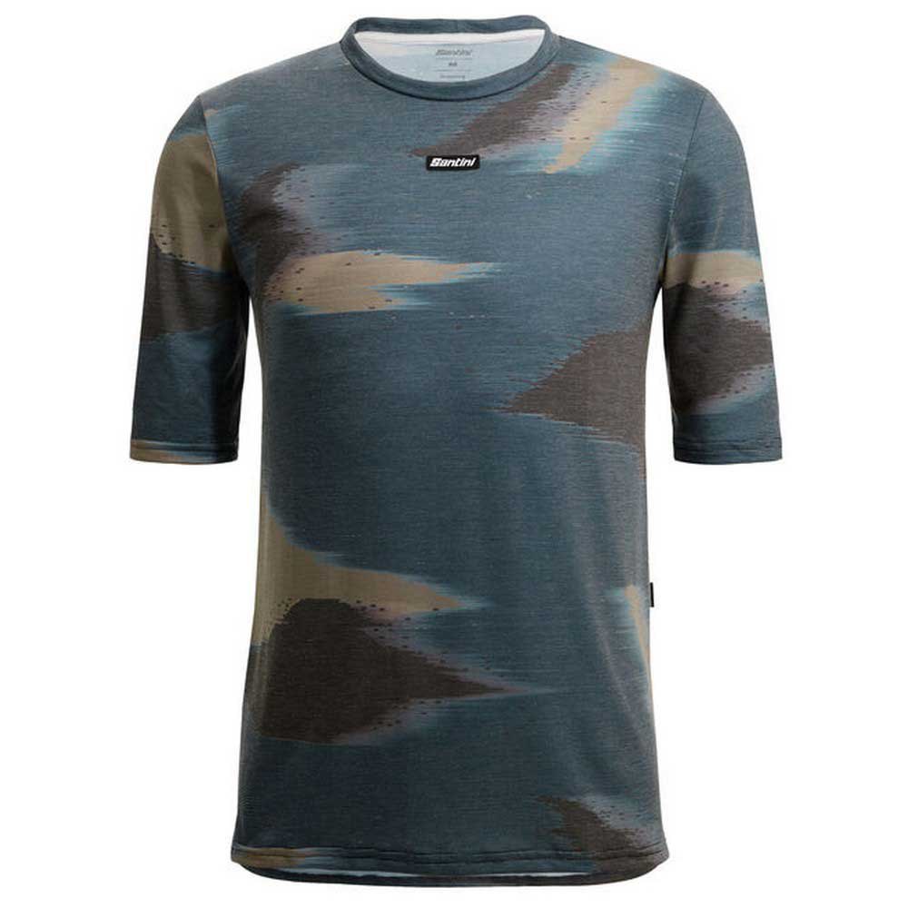 Bild von Santini Watt Indoor Tech Short Sleeve T-shirt Grün S Herren