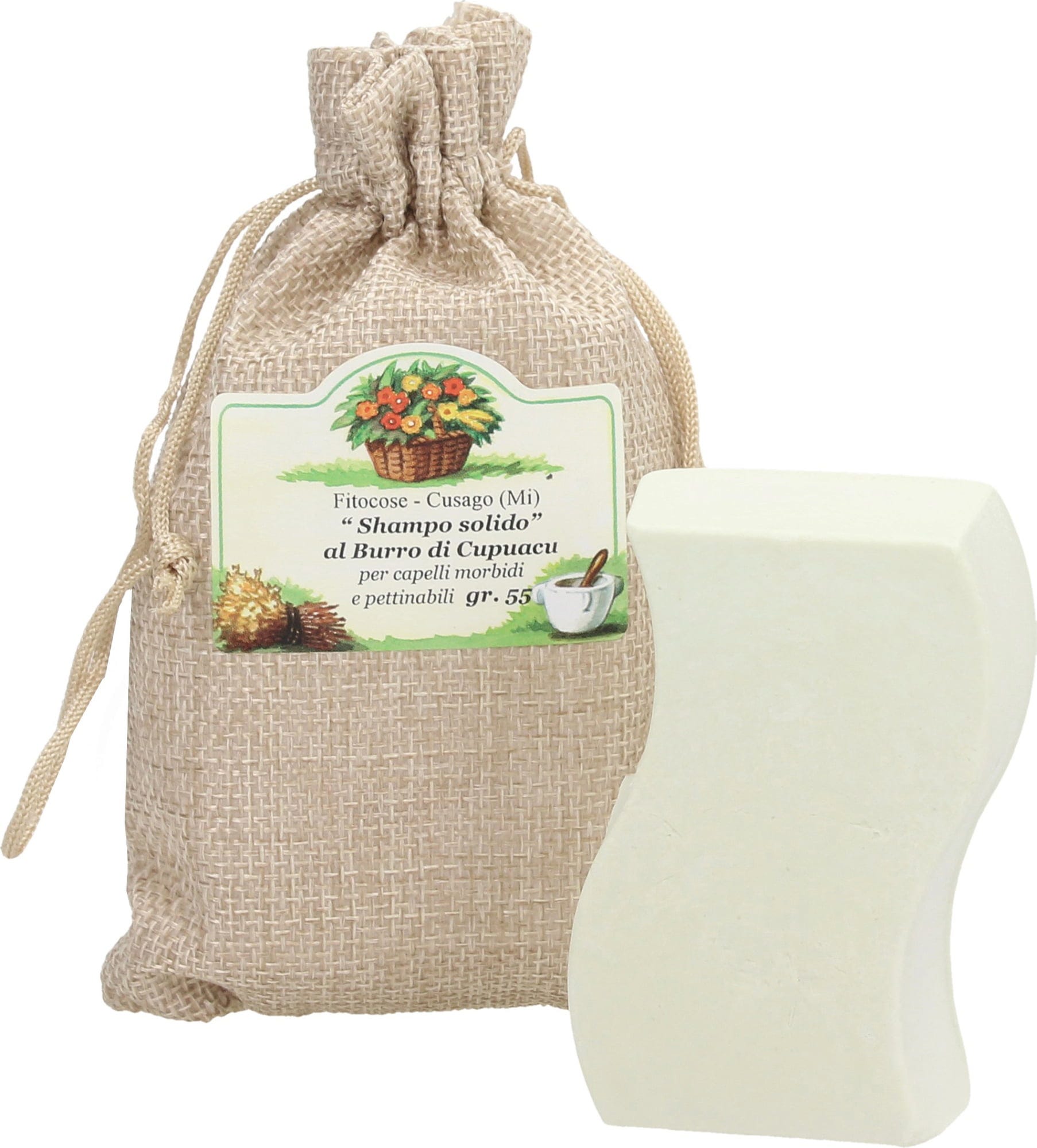 Bild von Fitocose Solid Shampoo Cupuacu Butter - 55 g