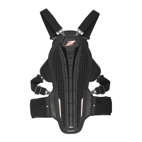 Bild von Zandona Hybrid Armor X6 Protektorenweste für Männer in Schwarz, Größe S