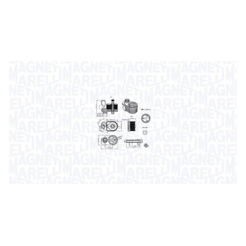 Bild von MAGNETI MARELLI Ölkühler 350300001100 für FIAT Ducato Modelle