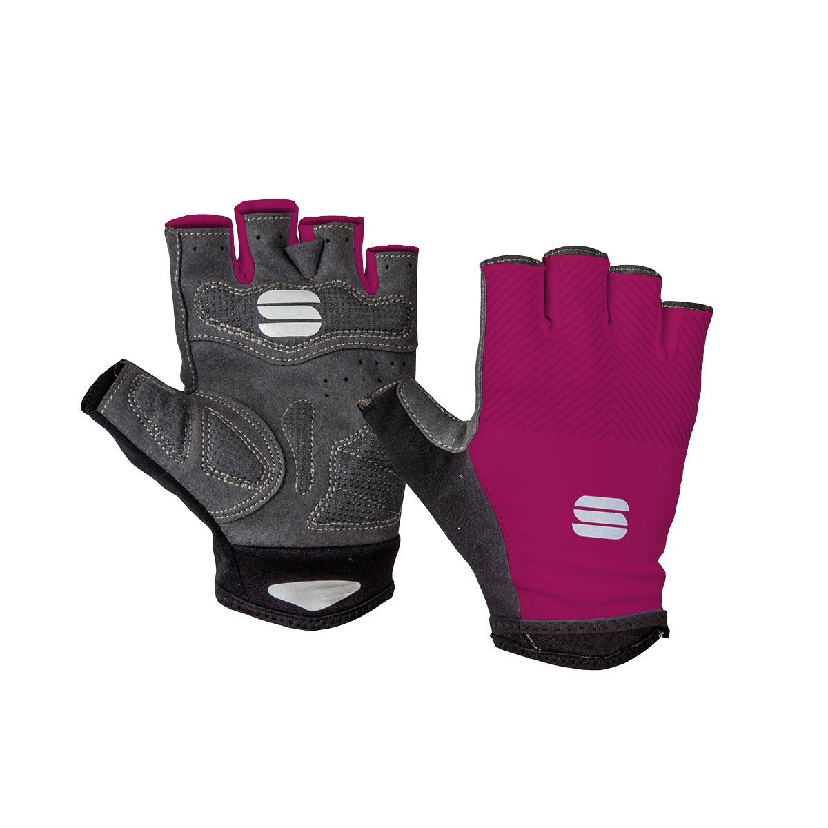 Bild von kurze damenhandschuhe sportful race violett