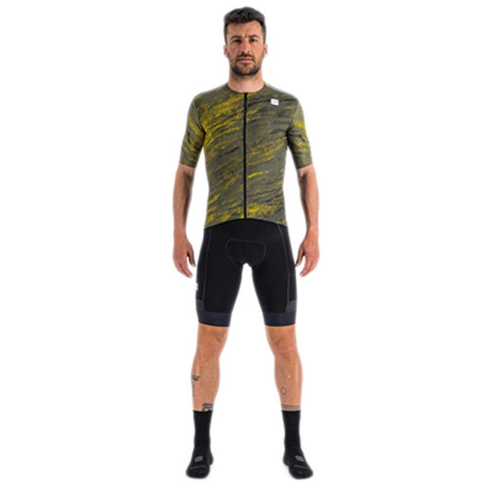 Bild von Sportful Cliff Supergiara Short Sleeve Jersey Grün XL Herren
