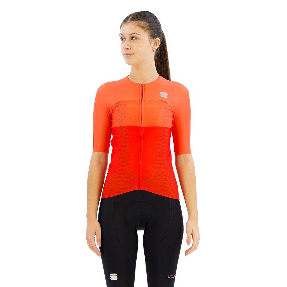 Bild von Sportful Pro Short Sleeve Jersey Orange L Damen