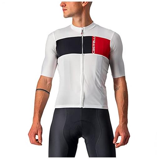 Bild von CASTELLI Prologo 7 Kurzarmtrikot, für Herren, Größe XL, Radtrikot, Fahrradbeklei