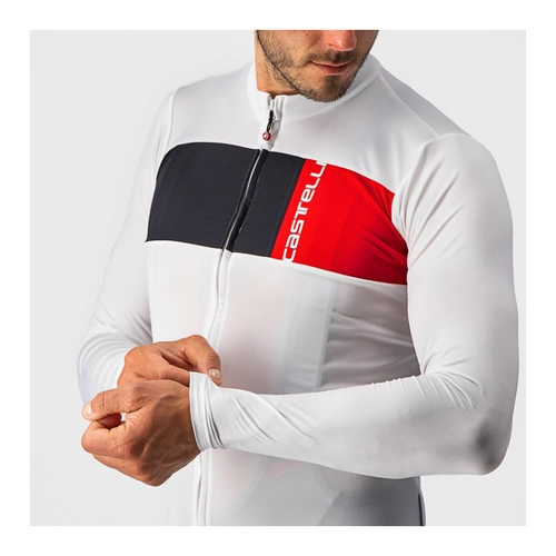 Bild von CASTELLI Prologo 7 Langarmtrikot, für Herren, Größe 2XL, Fahrradtrikot, Radbekle