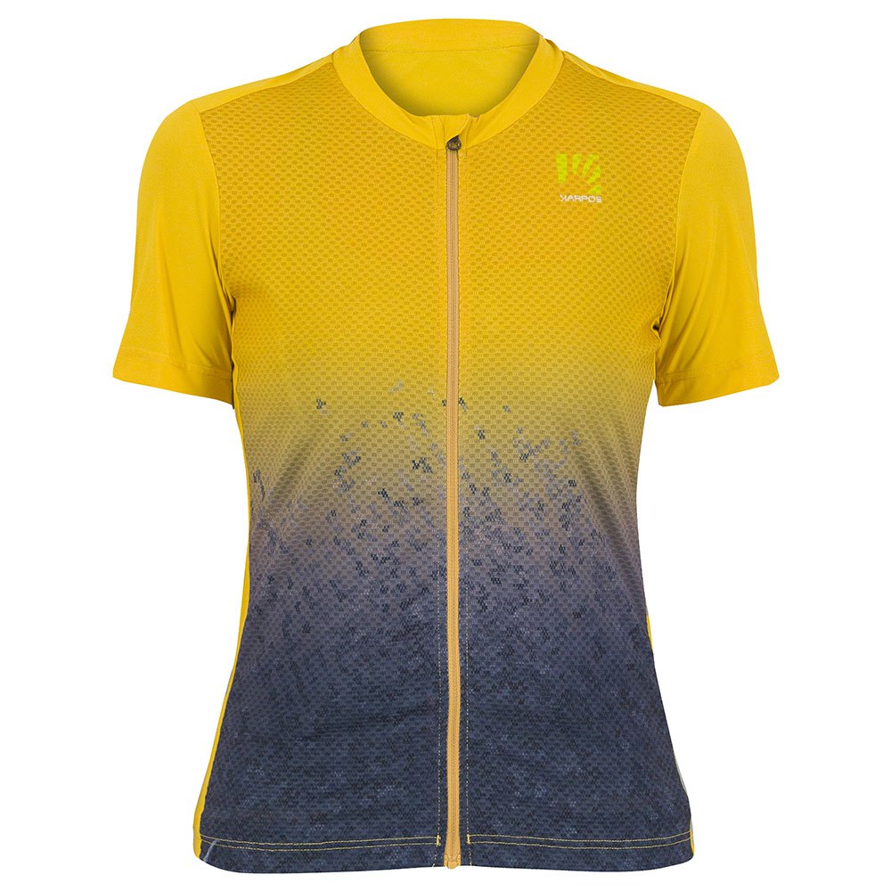 Bild von Karpos Verve Evo Short Sleeve Jersey Gelb,Blau M Damen