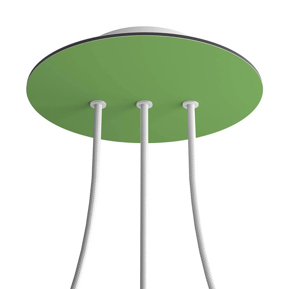 Bild von Creative Cables Kror203lf116 Rose-one Round Green Meadow Rose Kit Silber 200 mm