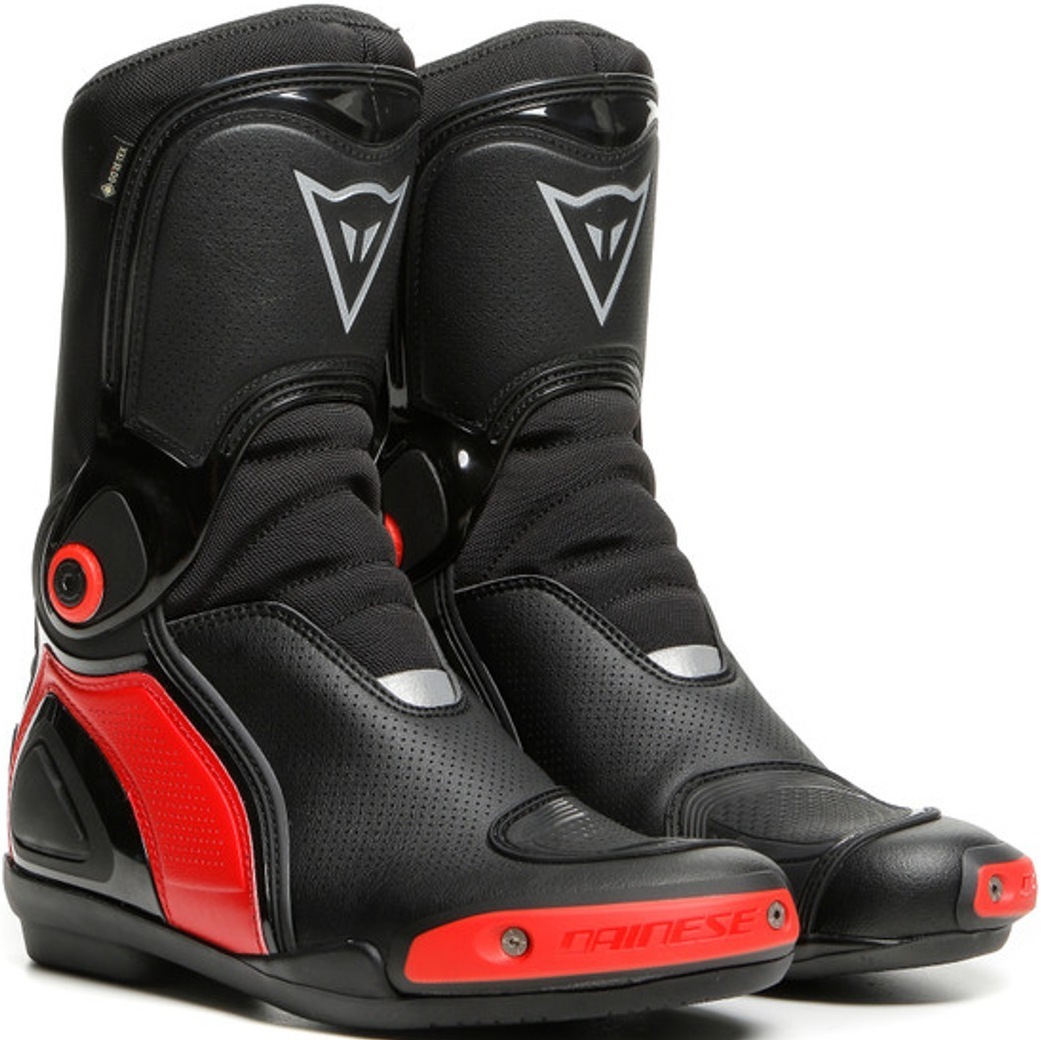 Bild von Dainese Sport Master Gore-Tex wasserdichte Motorradstiefel, schwarz-rot, Größe 45 für Männer