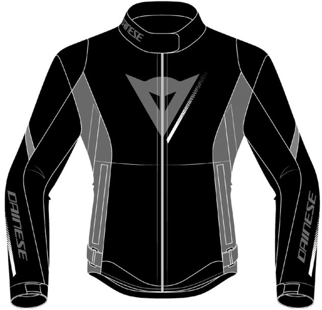 Bild von Dainese Veloce D-Dry Damen Motorrad Textiljacke, schwarz-grau-weiss, Größe 38