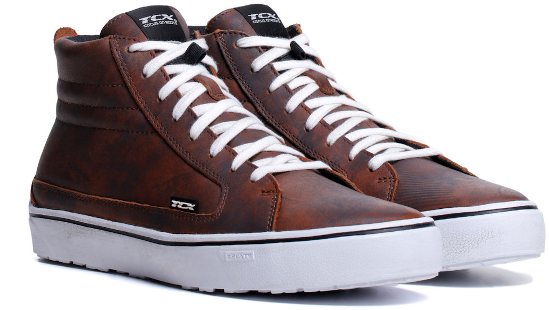 Bild von TCX Street 3 Wasserdichte Motorradschuhe, weiss-braun, Größe 40 für Männer